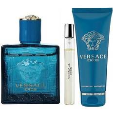 Versace Eros Sæt Edt Travel Spray