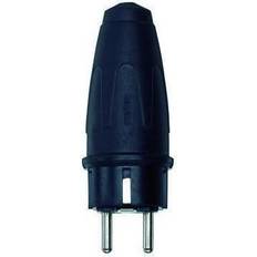 Schneider Electric Electrical Outlets Schneider Electric 122151 Safety plug Rubber 250 V Black IP44