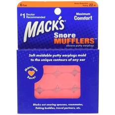 Body Protection Mack’s Mack's snore orange mufflers, pack of 6