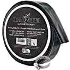 2 inch pool hose U.s. pool supply black rhino 1-1/2" x 25' pool backwash hose with hose clamp