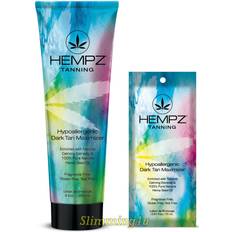 Paraben-Free Tan Enhancers Hempz 2-pack hypoallergenic dark tan maximizer indoor tanning lotion