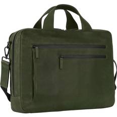 Bandoulière détachable Mallettes Leonhard Heyden haag briefbag 2 compartment aktentasche tasche olive