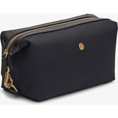 Mismo Mismo M/S Nylon Washbag Navy/Dark Brown