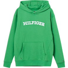 Tommy Hilfiger Ensfarvet Hoodies Tommy Hilfiger Sweatshirt KB0KB08290 Grün Regular Fit