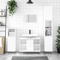 Meubles de toilette vente vidaXL Armoire De Salle De Bain 80 x 33 x 60 cm