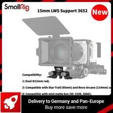 Accesorios de cámara Smallrig 15mm LWS Universal Lens Support 20.4mm Vertical Adjustment