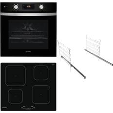 Privileg bako turn&go steam 600, einbaubackofenset Schwarz