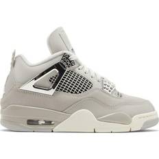 Black jordan 4 Nike Air Jordan 4 Retro W - Light Iron Ore/Sail/Neutral Grey/Black/Metallic Silver