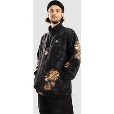 Volcom Herre Sweatere Volcom V-Science Fleece Pullover Half-Zip BLEACH BLACK