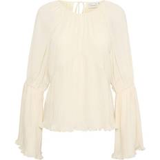 Gestuz CelesteGZ ls blouse Festbluser Ethereal Green