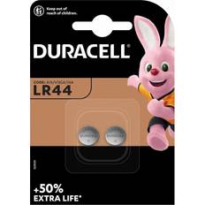 A76 Batteries et Chargeurs Duracell LR44 2-pack