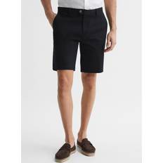 Reiss Wicket Straight Fit Korte Chino - Zwart