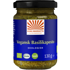 Citron/lime Pålägg & Sylt Kung Markatta Vegansk Basilikapesto 130g