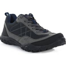 Grey Walking Shoes Regatta Men's Comfortable Edgepoint Life Walking Shoes Granite Black