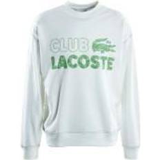 Lacoste White Jumpers Lacoste Fleece Sweater White