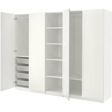 Bedste Garderobeskabe Ikea Pax Forsand White Garderobeskab 250x201.2cm