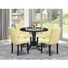 East West Furniture Pedestal Dining Table 42x42" 5