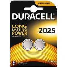 Duracell Batterie Batterie e Caricabatterie Duracell CR2025 Compatible 2-pack