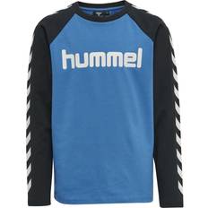 Hummel Boy's T-shirt L/S - Vallarta Blue (213853-7110)