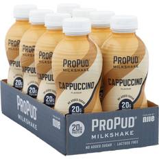 Bedste Sport & Energidrikke NJIE ProPud Protein Milkshake Cappuccino 330ml 8 stk