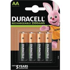 Duracell rechargeable batteries Duracell Rechargeable AA 4-pack