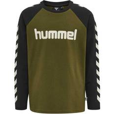 Hummel Boys T-shirt L/S - Dark Olive (213853-6086)