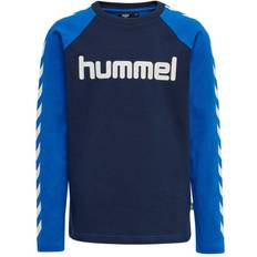 Hummel Boys T-shirt L/S - Lapis Blue (213853-8678)