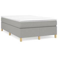 120 cm - Beige Sengerammer vidaXL Fabric Sengeramme 120x203cm