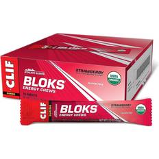 Clif bar bloks Clif Bar Bloks Energy Chews Strawberry 60g 18 stk
