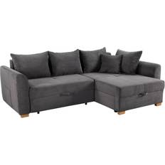 Armstützen Sofas Poco Functional Grey Sofa 236cm 4-Sitzer