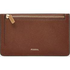 Fossil Logan Card Case - Brown