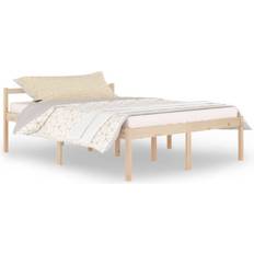 Senge & Madrasser vidaXL Solid Pine Sengeramme 155.5x205.5cm