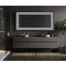 Artforma Geometric Symphony Wall Mirror 70x70cm