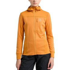 Haglöfs Women Jumpers Haglöfs Women's L.I.M Mid Multi Hood - Desert Yellow