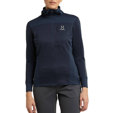 Haglöfs Damen Pullover Haglöfs Women's L.I.M Mid Multi Hood - Tarn Blue