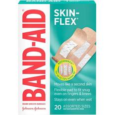 Bandages & Compresses Band-Aid Skin-Flex Flexible Adhesive Bandages 20-pack