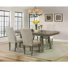 Wood Dining Sets Picket House Furnishings Dex Dining Set 78x42" 5