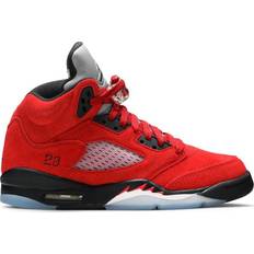 Winter Basketball Shoes Children's Shoes NIKE Air Jordan 5 Retro Raging Bull GS - Varsity Red/Black/White