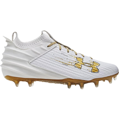 Under Armour Textile Soccer Shoes Under Armour Blur Smoke 2.0 MC M - White/Metallic Gold