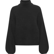 Gestuz Alphagz Rollneck Strik Black