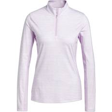 Adidas Mujer Polos Adidas Ultimate365 Polo Long-Sleeve Top Bliss Lilac Female