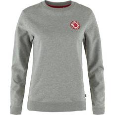 Fjällräven Women's 1960 Logo Badge Sweater, XL, Grey-Melange