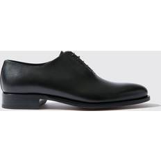Slip-on Oxford Scarosso Ignazio Håndlavede Oxford Sko - Sort