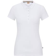 HUGO BOSS Cotton Piqué Polo Shirt With Logo Detail