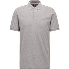 HUGO BOSS Pallas Polo Shirt Silver