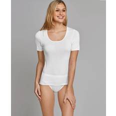 Schiesser Damen T-Shirts Schiesser T-Shirt weiss