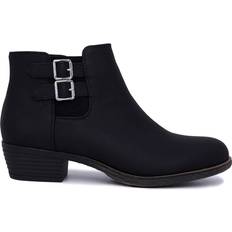 Nautica Women's Alara Buckle Heeled Booties