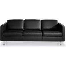 Läder - Skinnsoffor Dux Johan Classic Soffa 207cm 3-sits