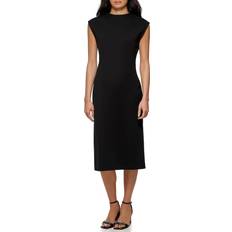 Calvin Klein Women Clothing Calvin Klein Women's Ponte Formal Fitted Dress, Black