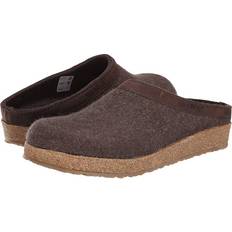 Clogs Haflinger Clogs in Feltro Marrone - Ciabatta Misura